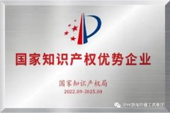 再獲國家級榮譽！渤海集團榮獲“國家級知識產(chǎn)